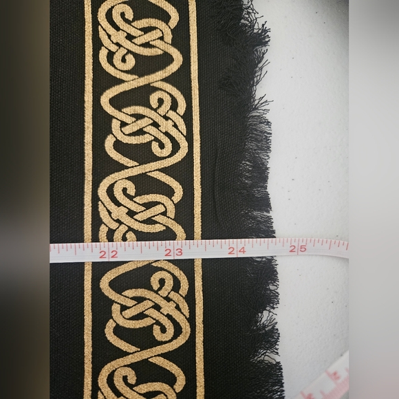 Alter Pentagram Tapestry Fringe 24X24 - Picture 3 of 3